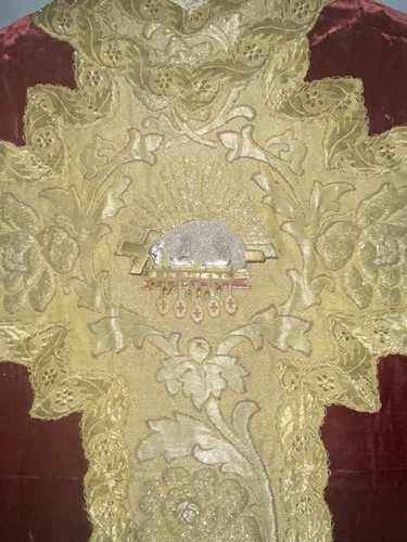Chasuble ancienne pianeta - ancienne,